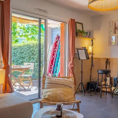 Avec Jardin 5min De Capbreton Apartmán