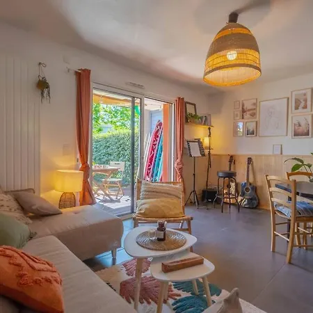 Avec Jardin 5min De Capbreton Apartmán *